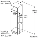 Холодильник BOSCH KIL82SDD0