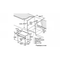 Встраиваемый электрический духовой шкаф Bosch HBA337BW0R
