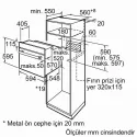 Духовой шкаф BOSCH HBF512BW1T