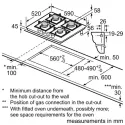 Варочная поверхность BOSCH PNK6B6P40R